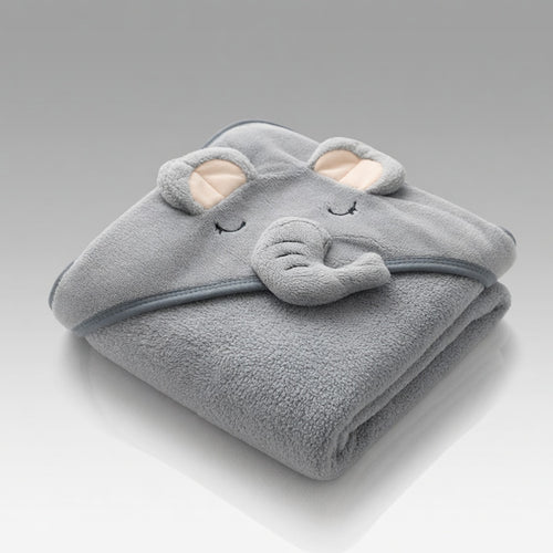 Baby Swaddle Bath Towel - Soft Wrap for Newborns