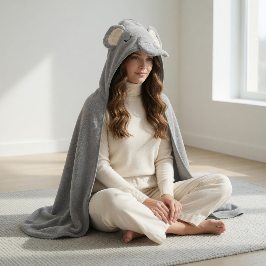 Baby Swaddle Bath Towel - Soft Wrap for Newborns